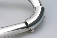 SUS HEAT SHIELD, CURVED  FOR DIA.40-60MM