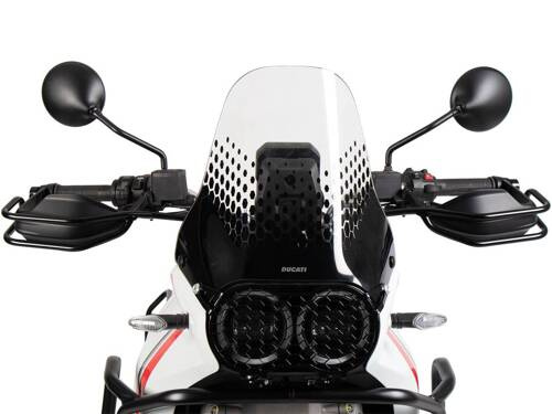 Handguard set black left and right side for Ducati Desert X (2022-)
