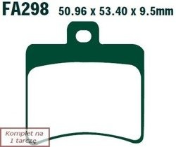 Brake pads EBC FA298 (set on 1 disk)