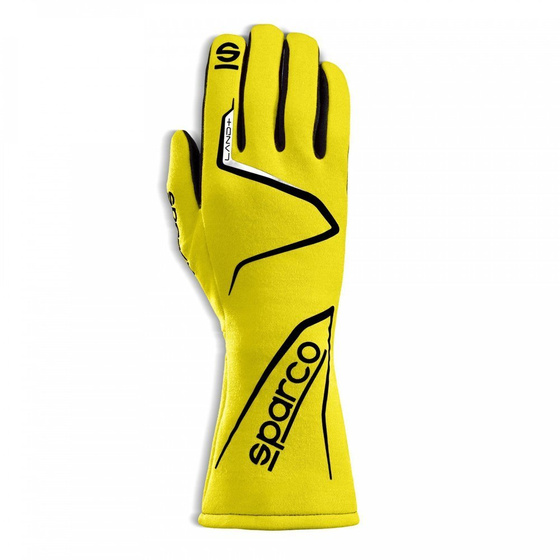 Sparco Racing Rally Race & Kart Gloves LAND + (FIA Approved) fluo