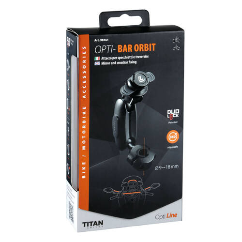 90561 Titan Opti Bar Orbit, mirror and crossbar mount