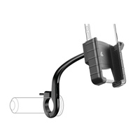 91580 Smart Handle Grip, phone holder with mount for the left scooter handle grip