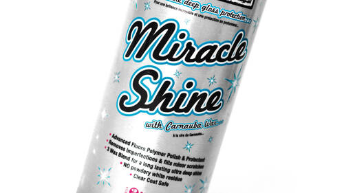 Muc-Off 947 - Preparat Miracle Shine polerująco-zabezpieczający na bazie wosku Carnauba - 500ml