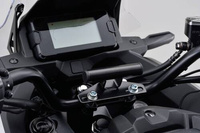 92748 MOUNT BAR 100MM Ø22.2MM BLACK HANDLE CLAMP MOUNT TYPE