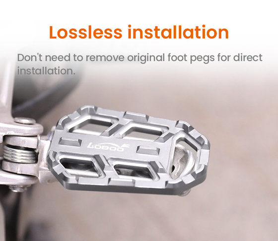 LOBOO Szerokie podnóżki do HONDA CB500X (2014-) (10.3.04290.001.31)