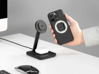 Biurkowa ładowarka indukcyjna Quad Lock® MAG Dual