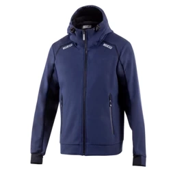 Sparco SL Hooded Soft Shell Jacket navy
