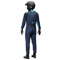 Race Racing Suit Sparco Sprint Advanced (FIA) blue green