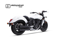 Silencer / Exhaust IRONHEAD INDIAN SCOUT (15-16) typ HC1-2B upside black