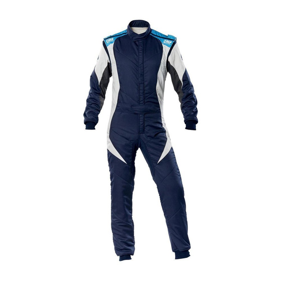 OMP Racing FIRST-EVO Racing Race Suit navy (FIA Approved)