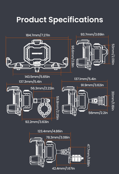 LOBOO Uchwyt na telefon PH06 (sport) (10.3.08006.008.11)