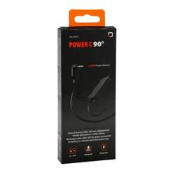 91815 Power C 90° - Recharge cable USB C, direct battery connection - 12/24V