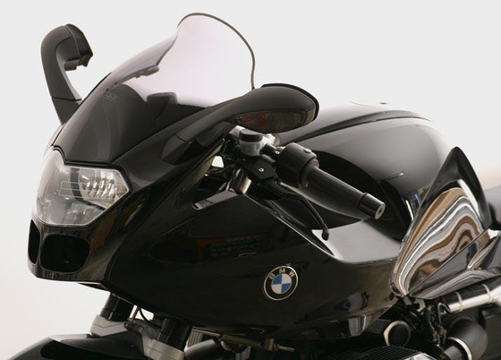 Szyba motocyklowa MRA BMW R 1200 S, R 12 S, 2006-, forma T, przyciemniana