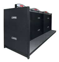 98993 Modular display rack F9, pair of pegboards for end unit