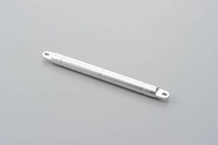 Wspornik kierownicy ze stopu aluminium 250mm  srebrny