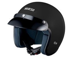 Open Face Helmet Sparco CLUB J-1 (ECE Approved) Black