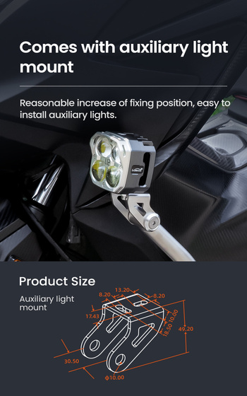 LOBOO Crash Bar do HONDA FORZA350 (2021-) Black (10.3.01371.001.11)