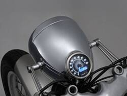 HEADLIGHT "VINTAGE" BLACK [RHS]