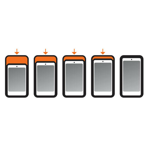 90540 Opti Case, universal hard case for smartphone