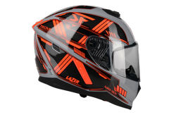 Kask Motocyklowy LAZER RAFALE EVO Roadtech (kol. Szary - Czerwony - Matowy) rozm. M