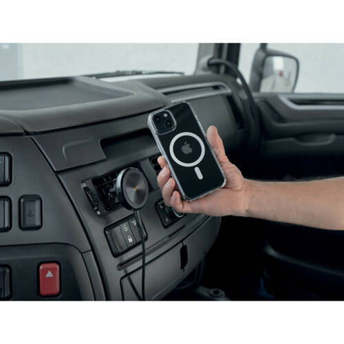 91802 Mag Wireless Airvent, Magnetic phone holder for air vent with wireless charge