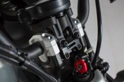 ZESTAW PODWYŻSZAJĄCY KIEROWNICĘ, PODWYŻSZENIE 20 MM, YAMAHA XSR 700 (16-), BLACK, SW-MOTECH