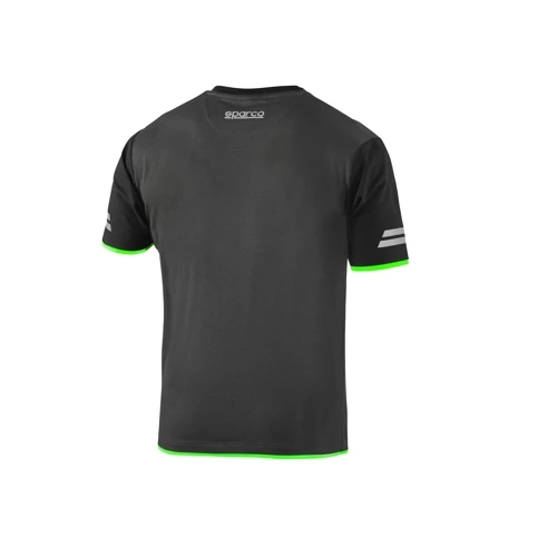 Sparco Tech T-Shirt (Teamwork) black green