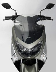 Motorcycle Windshields MRA YAMAHA NMAX 125 / 150, SE93 , SG43, 2016-, form T, black