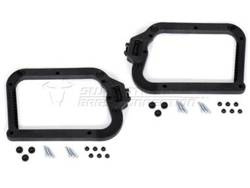 ZESTAW ADAPTERÓW NA STELAŻ EVO NA KUFRY BOCZNE HEPCO&BECKER, SW-MOTECH BLACK