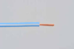 colored wire, AVS0.75, lightblue/white, 2m