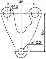 BRACKET FOR VELONA, CENTER