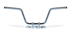 TRW LUCAS STEEL HANDLEBAR 22MM APEHANGER CHROME POLISHED