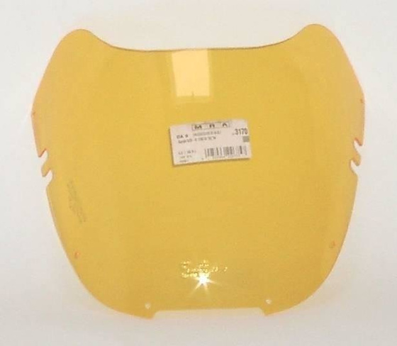 Szyba motocyklowa MRA SUZUKI GSX-R 1100 W, GU75C, 1993-1994, forma O, czarna