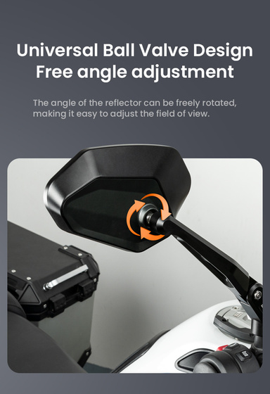 LOBOO Składane lusterka wsteczne czarne (para) (10.1.11001.011.11)