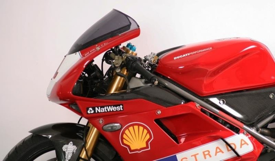 Motorcycle Windshields MRA DUCATI 998, H2, -, form O, black