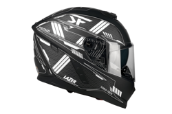 Kask Motocyklowy LAZER RAFALE EVO Roadtech (kol. Czarny - Biały - Matowy) rozm. M