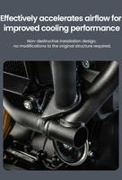 LOBOO Crash Bar boczne oraz osłony chłodnicy do CFMOTO 700MT ADV (2025-) srebrne (10.3.01613.001.21)