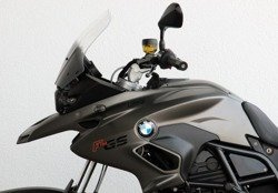 Szyba motocyklowa MRA BMW F 700 GS, E8GS, 4G80, 4G80R, -, forma T, czarna