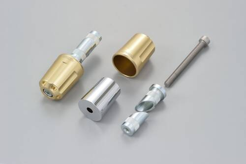 BAR END, HEAVY WEIGHT REVOLVER M8 CHAMPAGNE GOLD