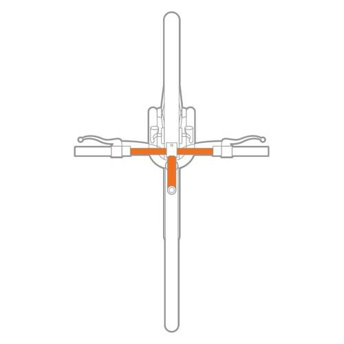 91599 Bike, adapter do kierownicy