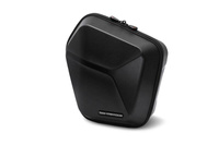 ZESTAW KUFRA BOCZNEGO URBAN ABS I STELAŻA SW-MOTECH INDIAN FTR 1200 (18-) BLACK 16,5L