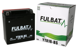 Akumulator FULBAT YTX16-BS (AGM, obsługowy, kwas w zestawie)