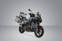 ZESTAW BAGAŻOWY ADVENTURE SW-MOTECH BMW S 1000 XR (19-), SILVER