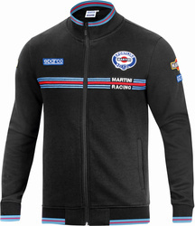 Sparco Martini Racing Full Zip Sweatshirt black