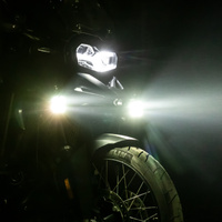 LOBOO L11 światło drogowe i mijania pomocnicze (czarne) (10.1.01111.001.01)