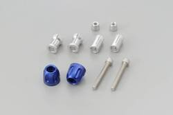 BAR END PINO-2 14-19MM BLUE