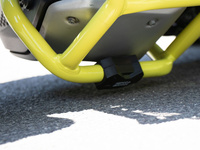 Slidepad set for engine and tank protection bars with a tube diameter of 22 or 25 mm