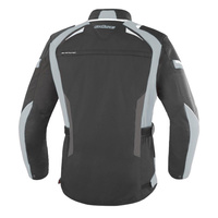 Kurtka motocyklowa BUSE Torino Pro czarno-jasno szara 4XL