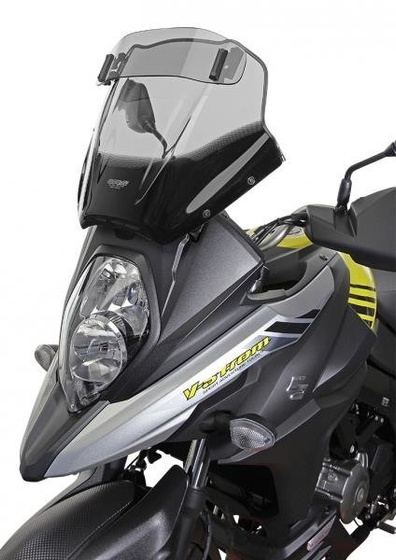 Motorcycle Windshields MRA SUZUKI DL 650 V-STROM, WC70/WC71, 2017-, form VT, black