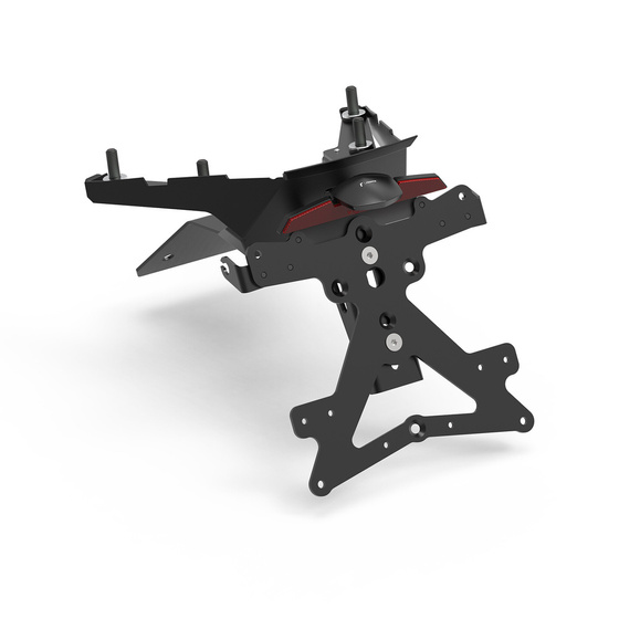 Fox license plate support kit